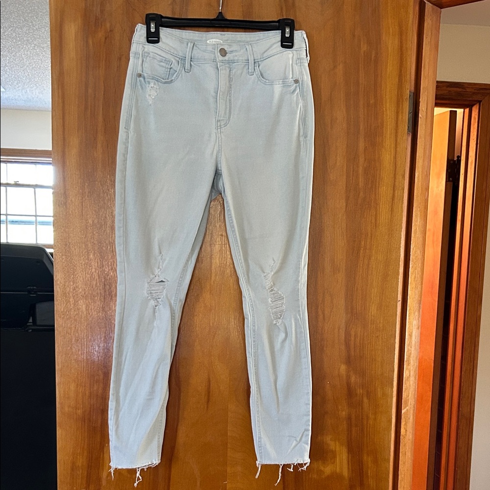 Old Navy Women's Light Blue Skinny Jeans